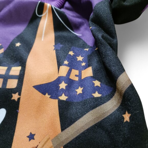 New Halloween Pumpkin Costume -Thermal Fleece Hoodie for Small Dogs Toy Dog. - Picture 3 of 12